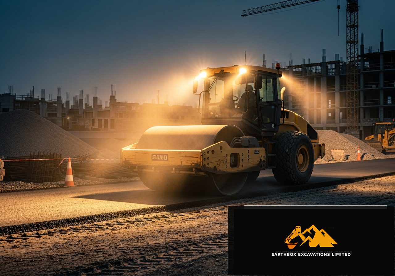 Compaction Earthwork Machine Earth Boxe Excavation